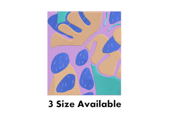 Abstract Color Shapes Embroidery File Review