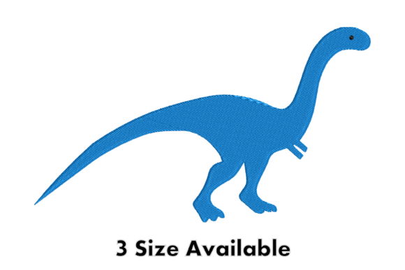 Blue Dinosaur Embroidery Design File Review
