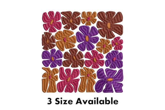 Colorful Floral Patch Embroidery File Review