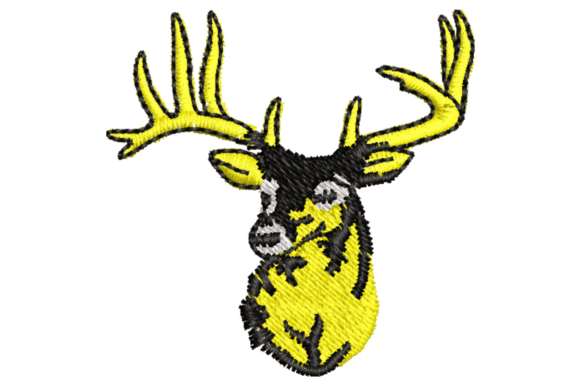 Deer Face Embroidery Design: A Designer Review