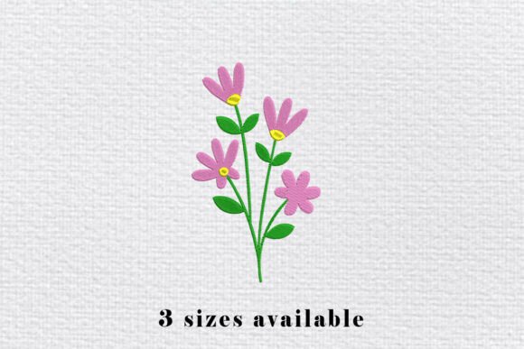 Pink Floral Bouquet Embroidery: A Designer’s Review