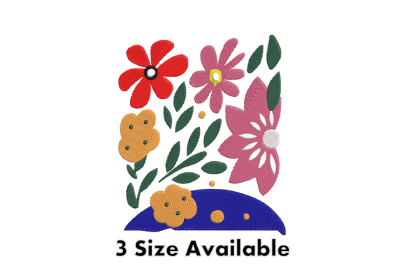 Review: Colorful Floral Embroidery Design for Makers