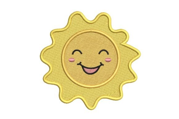 Review: Happy Sun Embroidery Design for Summer Projects