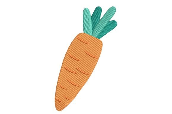 Reviewing the Carrot Embroidery Design for Spring Projects